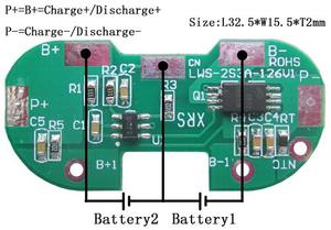 Batterie au lithium du fabricant Lifepo4 <span class=keywords><strong>BMS</strong></span> 2s 6a 8a 10a 7.4v 18650 Cellule Port commun <span class=keywords><strong>BMS</strong></span> avec Ntc Rs485 - Product Image 4