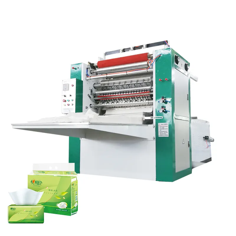 Полностью автоматическая линия по производству тканевой бумаги, Складная машина для бумажных салфеток