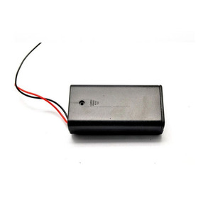 Interruttore On/Off 2 x cella AA (<span class=keywords><strong>UM</strong></span>-* 2) Battery Case Holder con il piombo wire & copertura - Product Image 3