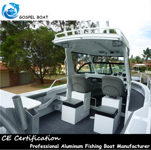 Barco de pesca de los cascos de aluminio de la cabina del centro 6.25m con <span class=keywords><strong>el</strong></span> motor externo - Product Image 4