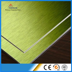 Panneau Alucobond <span class=keywords><strong>Alupanel</strong></span> brossé de 5mm pour revêtement mural extérieur - Product Image 5