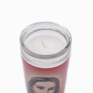 Bougie en verre de 7 jours Santisima <span class=keywords><strong>Muerte</strong></span>/ Sainte Mort - Product Image 3