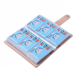 Di modo DELL'UNITÀ di elaborazione di colore della caramella 96 slot per schede di business della carta di credito del raccoglitore personalizzato logo della cartella di affari del supporto di carta - Product Image 5