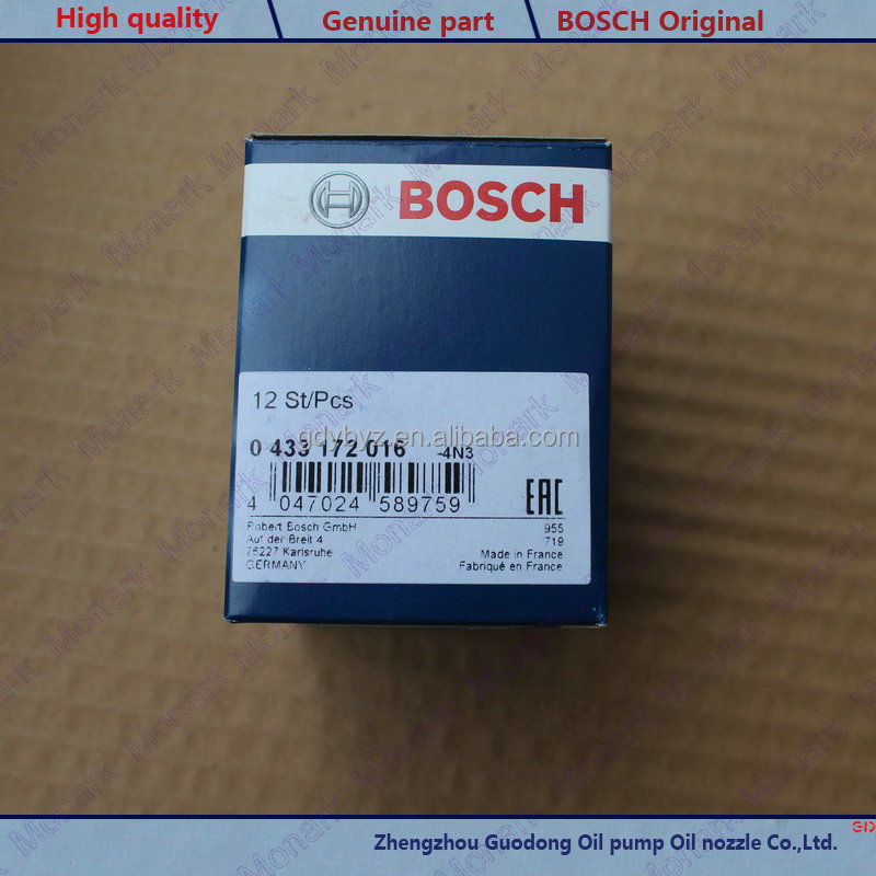 Оригинал 0433172016 BOSCH форсунка DLLA145P1655