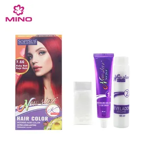 Nuova crema colorante per capelli ricca e intensa da 60ml con olio d'oliva e proteine