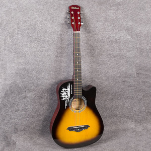 Guitarra Acústica Clásica de Madera para Estudiantes, Económica, de 38 Pulgadas, Negra - Product Image 4
