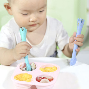 BPA Libero Silicone Contenitori Per Alimenti di Fabbricazione di Ghiaccio di Stoccaggio Per Il Bambino Alimentazione - Product Image 3