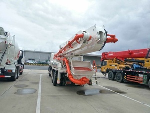 Pompa per calcestruzzo per cemento pompa per cemento per camion pompa Diesel EURO II buon prezzo telaio HOWO Nice <span class=keywords><strong>Putzmeister</strong></span> o tecnologia Schwing 37m - Product Image 6