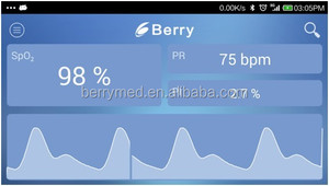 Пульсоксиметр BERRY BM2000A для мониторинга сна и здоровья, 24-часовое непрерывное измерение, Bluetooth, перезаряжаемая батарея, цветной OLED-экран - Product Image 4