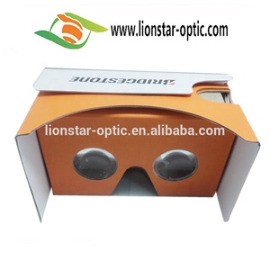 ชุดหูฟัง <span class=keywords><strong>VR</strong></span> แว่นตา3D กระดาษแข็งเสมือนจริงสำหรับสมาร์ทโฟน - Product Image 5