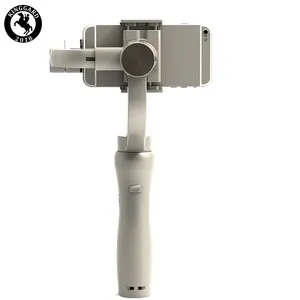 2in1 Ergonomische Draagbare Actiecamera + Smartphone Syn Handgreep Stabilisator Combo Mount Video Vloggen Rig Houder Kit Voor Telefoon