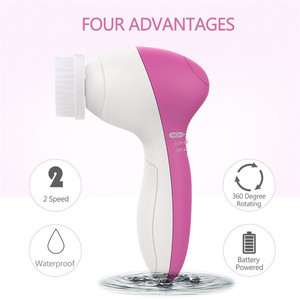 <span class=keywords><strong>Brosse</strong></span> <span class=keywords><strong>nettoyante</strong></span> du visage 5 en 1, SPA, exfoliante, système électrique, Kit de lavage du visage - Product Image 5