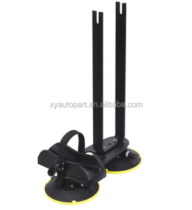 Portabicicletas de hierro y aluminio negro con ventosa estándar para <span class=keywords><strong>techo</strong></span> de <span class=keywords><strong>coche</strong></span> fácil instalación portabicicletas rueda de transporte - Product Image 1