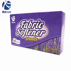 Nonwoven softening clothes and removing static cling fabric softener dryer sheets