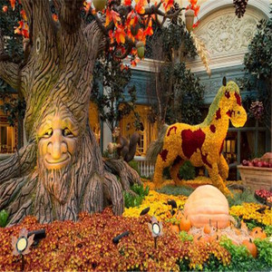 Parque Temático Animal Réplica Realista Artificial Talking Tree Estatua Movimiento Animatroic Talking Tree Escultura con voz - Product Image 6