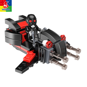 Mini niños ladrillos de construcción juguetes nave espacial - Product Image 3