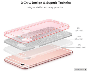<span class=keywords><strong>Amazon</strong></span> Chaude De Luxe 3 En 1 Bling Cristal Glitter Cas de Téléphone pour <span class=keywords><strong>iphone</strong></span> <span class=keywords><strong>7</strong></span> <span class=keywords><strong>7</strong></span> s plus - Product Image 6
