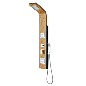 แผงฝักบัวเจ็ตไม้ไผ่1450X220mm สไตล์ชีวิตสะดวกสบาย - Product Image 1