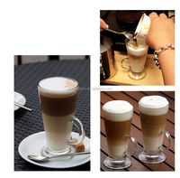 Tasses à café irlandais élégantes, verre à latte, verre à cappuccino en vente