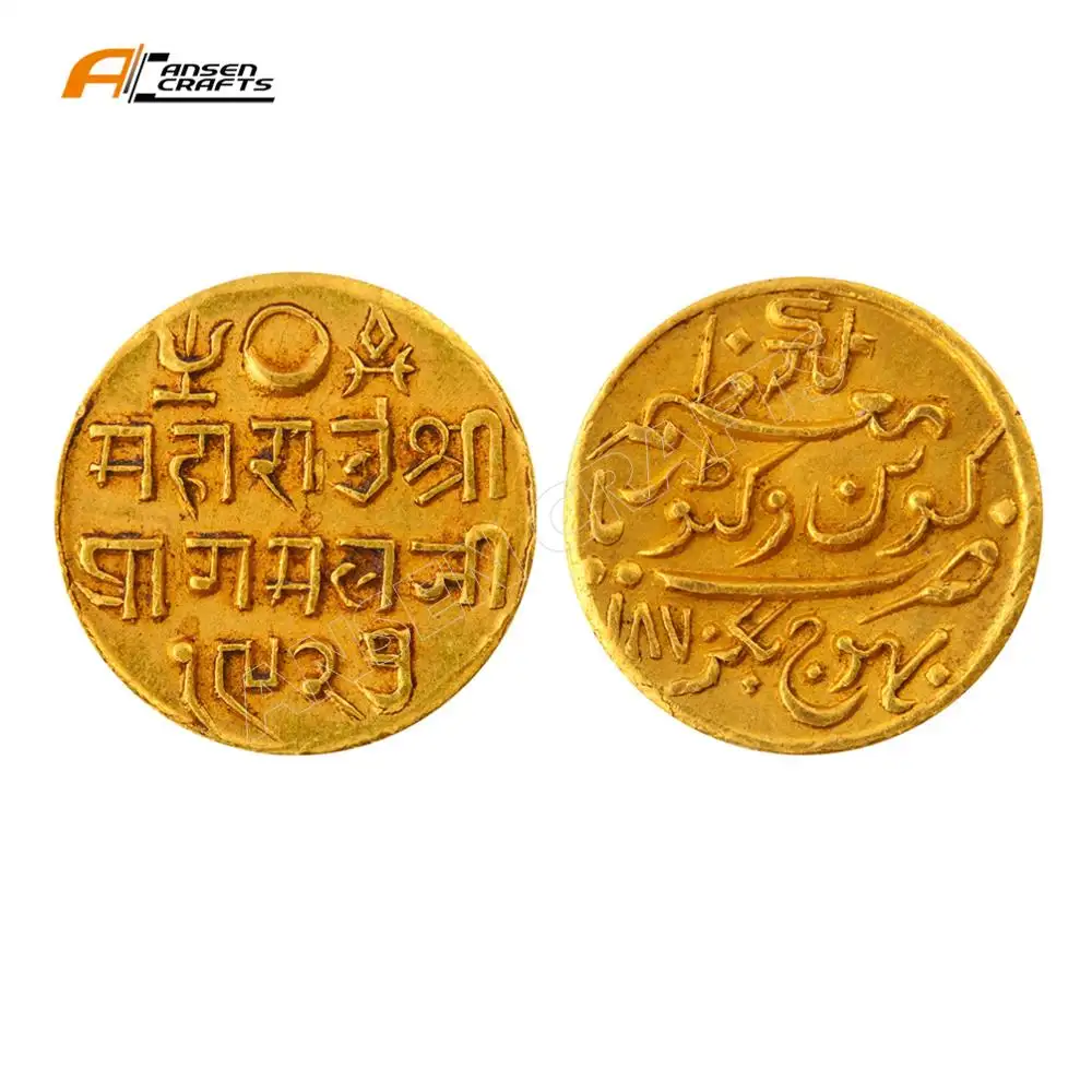 Custom Made monete antiche come ad esempio oro indiano greco antico antico islamico 13 hijri islamico della moneta