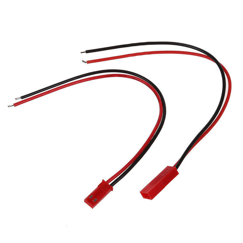 JST 2 Pin conector macho y hembra de 150mm 22AWG Cable de alambre