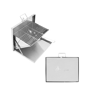 Nouveauté 2025 Barbecue mural <span class=keywords><strong>Grill</strong></span> fumoir au charbon de bois Barbecues d'extérieur - Product Image 2