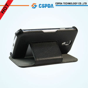 Funda exclusiva Stilgut para el Samsung Galaxy S4 i9500 de cuero artificial con compartimento para tarjetas de crédito y de visi - Product Image 1