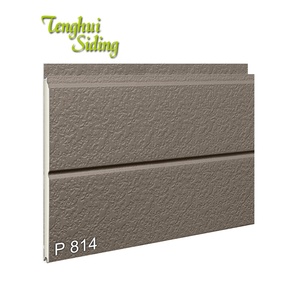 Tenghui Siding Exterior PU Foam Trang Trí Kim Loại Tường Siding Panels Màu Thép Cách Nhiệt Sandwich Wall <span class=keywords><strong>Board</strong></span> - Product Image 3