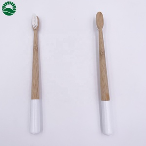 Nuevo <span class=keywords><strong>cepillo</strong></span> de dientes de bambú natural Mango de bambú cilíndrico <span class=keywords><strong>Cepillo</strong></span> de dientes - Product Image 6
