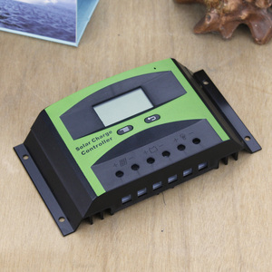Reconocimiento LCD Controlador de carga solar Y-LTD-50B Li-ion solar 50A 12V / 24V Viendo controlador de carga - Product Image 4