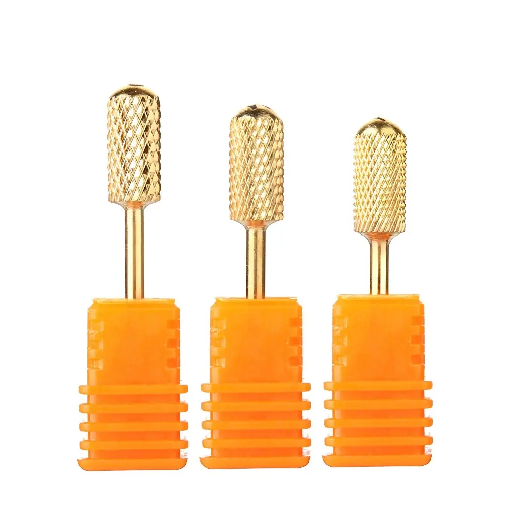 An toàn đầu vòng vàng hàng đầu khoan carbide nail bit chăm sóc móng tay các công cụ và thiết bị làm móng tay