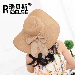 Wholesale ladies floppy beach hat for summer