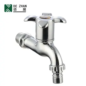 Lỗ Duy Nhất Nhựa Vòi Nước Máy Giặt Tap Nước Lạnh Tap