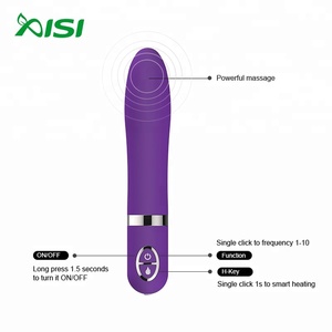Mango largo VIBRADOR ELÉCTRICO, joystick vibrador, falso pene vibrador - Product Image 5