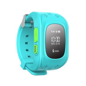 Niños Reloj GPS Tracker SOS Alarma De Emergencia GSM SIM anti-perdida niños seguros gps reloj Q50 remoto para Android y IOS - Product Image 2