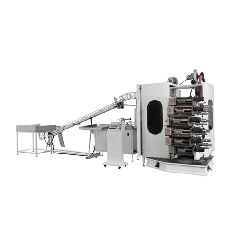 Kecepatan tinggi cangkir plastik enam warna percetakan letterpress mesin