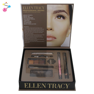 Lujosa Etiqueta Privada, vendedor cuadrado de pestañas, maquillaje personalizado, embalaje cosmético, lápiz de cejas, cepillo, tijeras, caja de papel - Product Image 4