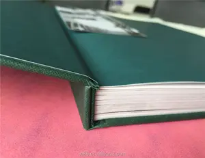 upscale leather bound hardcover book wholesale printing factory