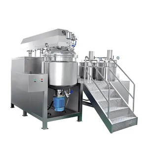 300 liters hydraulic lifting vacuum mixer machine vacuum homogenizer mixer cosmetic