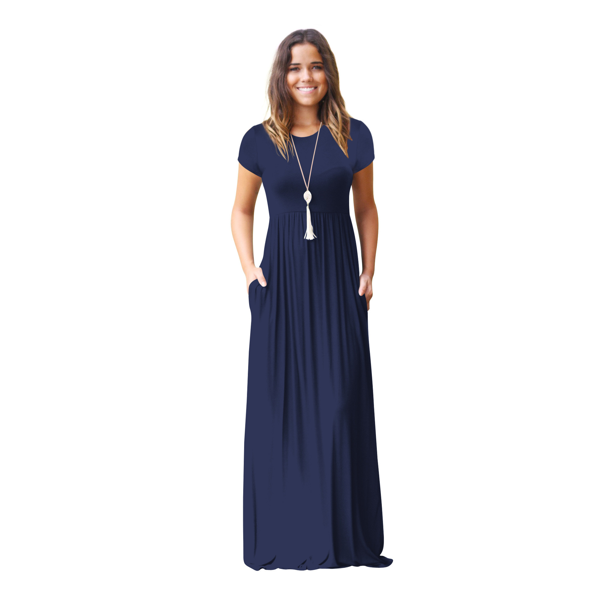 floor length dress ebay Vintage Slip Maxi Dress main image 1