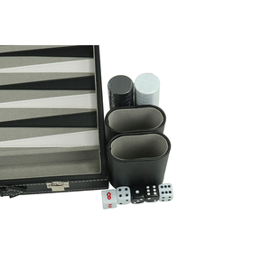 Bộ Trò Chơi <span class=keywords><strong>Backgammon</strong></span> Bằng Da <span class=keywords><strong>Pu</strong></span> Thân Thiện Với Môi Trường Chất Lượng Cao Phong Cách Vintage Hàng Nhà Máy Sản Xuất Thủ Công Hộp Trò Chơi <span class=keywords><strong>Backgammon</strong></span> Board Còn Hàng - Product Image 3