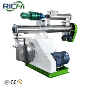 China leverancier Ce Goedgekeurd SZLH-250 kleine capaciteit 1-2 T/H verticale ring sterven pellet machine voor maken pellet