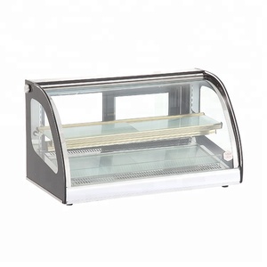 <span class=keywords><strong>Vitrina</strong></span> Exhibidora <span class=keywords><strong>de</strong></span> Pasteles Mini con 2 Puertas <span class=keywords><strong>de</strong></span> Vidrio para Panadería al por Mayor - Product Image 1