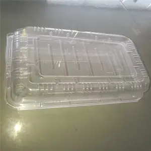 Swellder OEM Vakuum Forming Blister transparent kunststoff Obst Verpackung einsatz Tablett einweg food grade pp kunststoff flache tablett