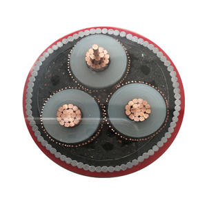 3x300mm2 3x400mm2 3x500mm2 النحاس xlpe pvc 11kv 22kv 33kv الكهربائية السلطة الدروع تحت الأرض سلك كابل - Product Image 6