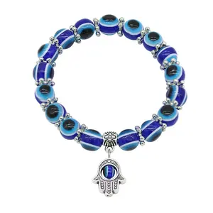 Hot Koop Resin Ball Blue Eye Armband Turkije Armband Persoonlijkheid Evil Eye Armband