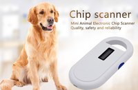 Lector de RFID PT160 Handheld Animal Microchip Scanner con frecuencia de 134,2 kHz para escaneo en el FDX-B