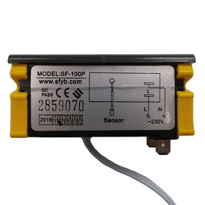 Termômetro digital com display de temperatura, aquecedor de água com SF-100P