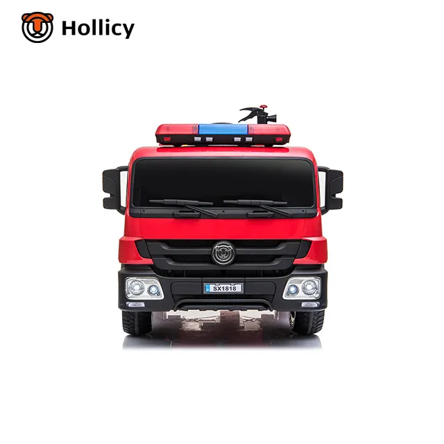 2019 police children ride on car toy wholesale cheap 12V battery operated electric car for kids good selling fire truck Hollicy