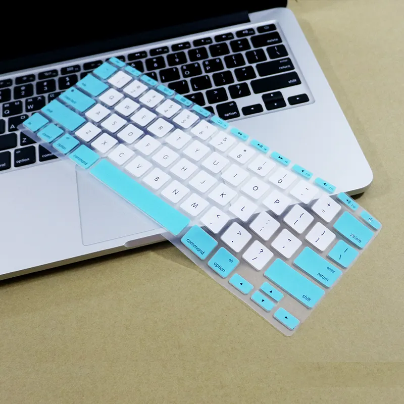 Wholesale Silicone Keyboard Cover, Waterproof Keyboard Protective Film, Dustproof Printed Keyboard Protector